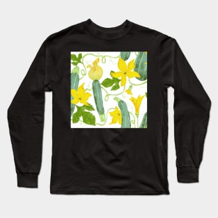 Courgette flowers Long Sleeve T-Shirt